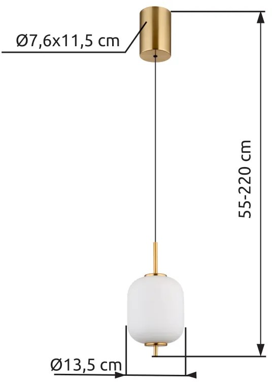 GLOBO EWALD 15217H Závesné svietidlo