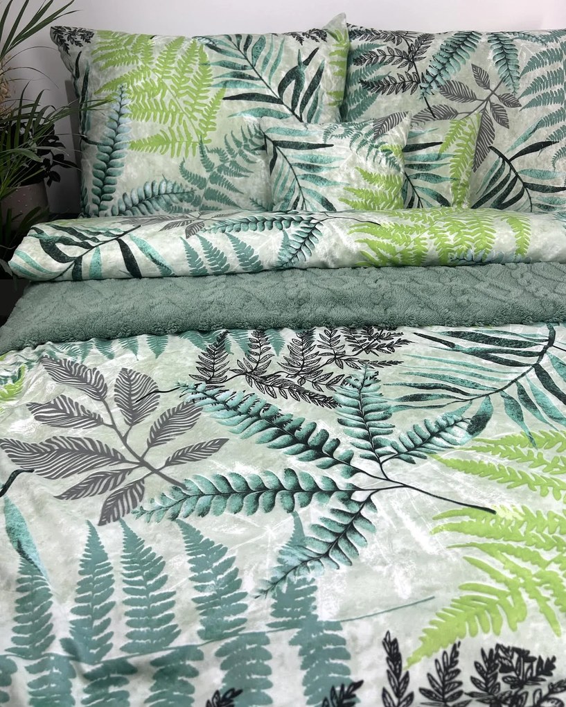 INTERMEDIC SK Obliečka na vankúšik Microfibre Forest Fern 40x40cm