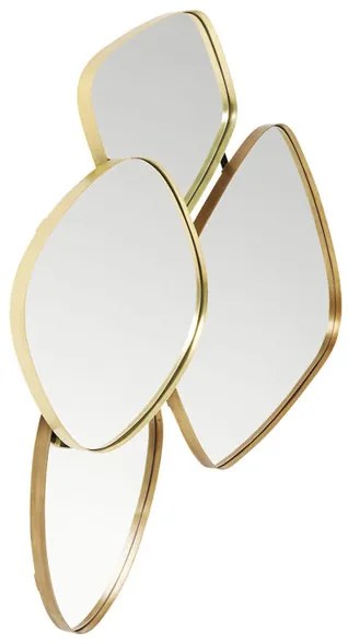 Shapes zrkadlo zlaté 130x110 cm