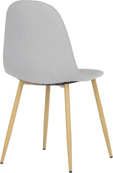 Jedálenská stolička strieborná CT-972 SIL2