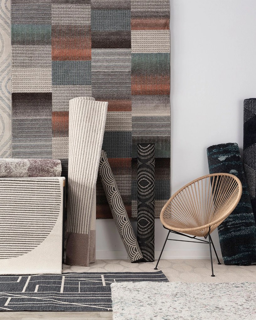Koberec Breeze beige/raw/blue 200x290cm