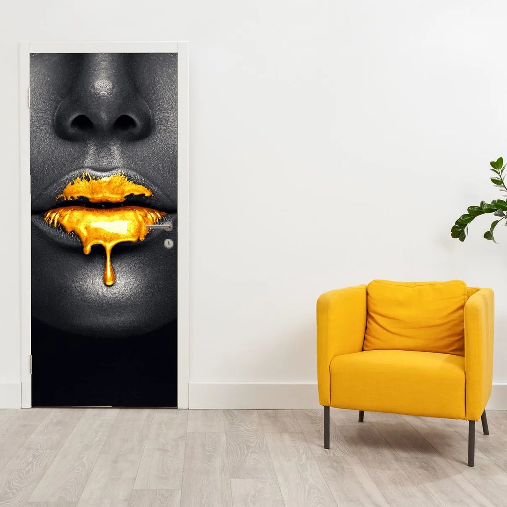 Fototapeta na dvere - Pery ženy (95x205cm)