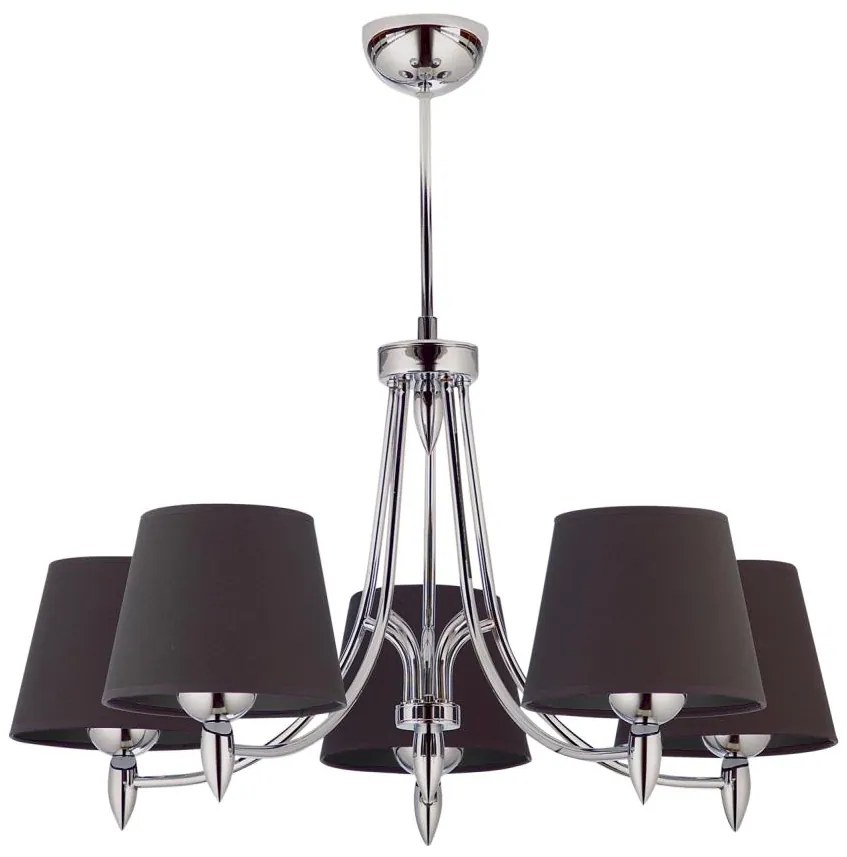 Jupiter 1255 - GX 5 - Luster na tyči GALAXY 5xE27/60W/230V