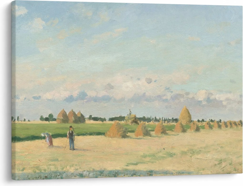 Obraz - Camille Pissarro, Landscape, Ile de France, reprodukcia (70x50 cm)