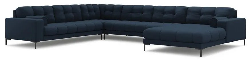 Modrá rohová pohovka (ľavý roh) Bali – Cosmopolitan Design