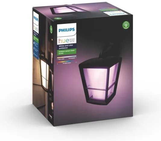 Philips 17440/30/P7 - LED RGB Vonkajšie svietidlo Hue ECONIC LED/15W/230V IP44