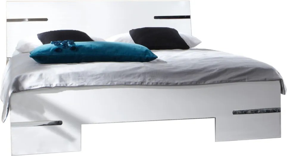 Dvojlôžková posteľ Anna 180x200 cm, biela