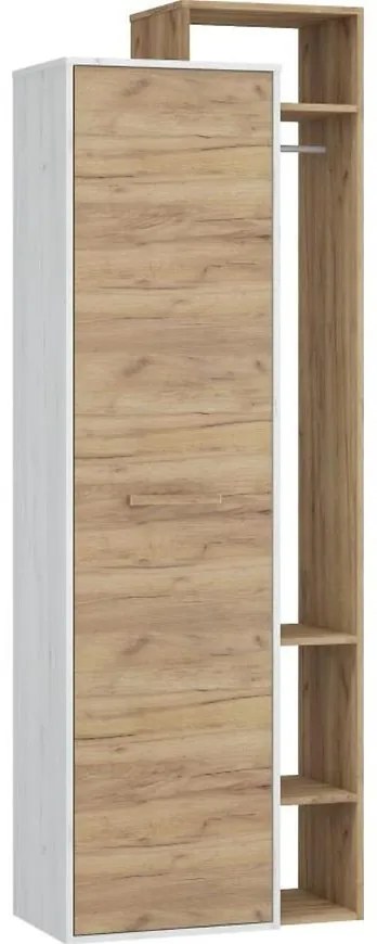 Skriňa RIO P1D craft biela/zlatý