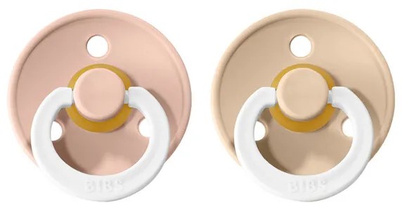 BIBS Colour cumlíky z prírodného kaučuku veľkosť 3 Blush Nočný - Vanilla Nočný