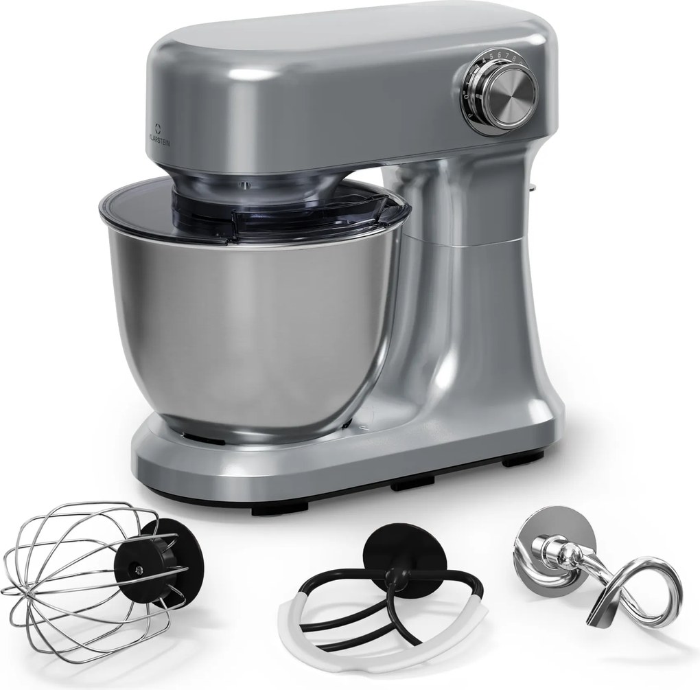 Klarstein Bella Evo kuchynský robot | planetárny miešací systém | 3 nástavce na mixovanie | 1500 W | 5 l