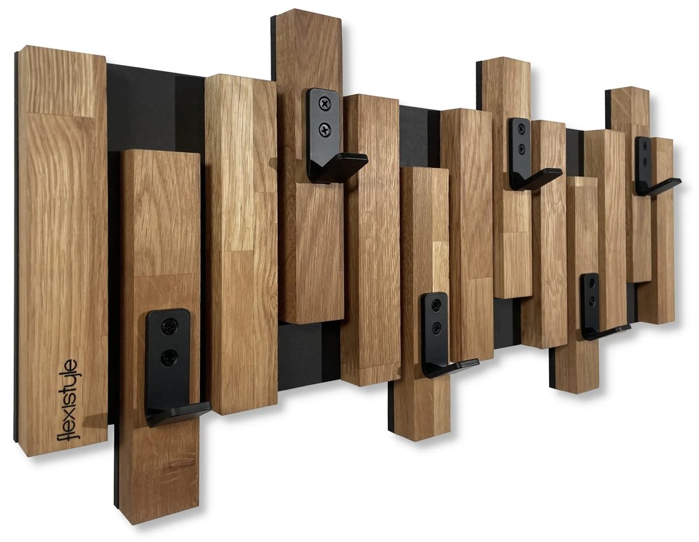 Nástenný lamele vešiak Flexistyle 60cm, w4-6030