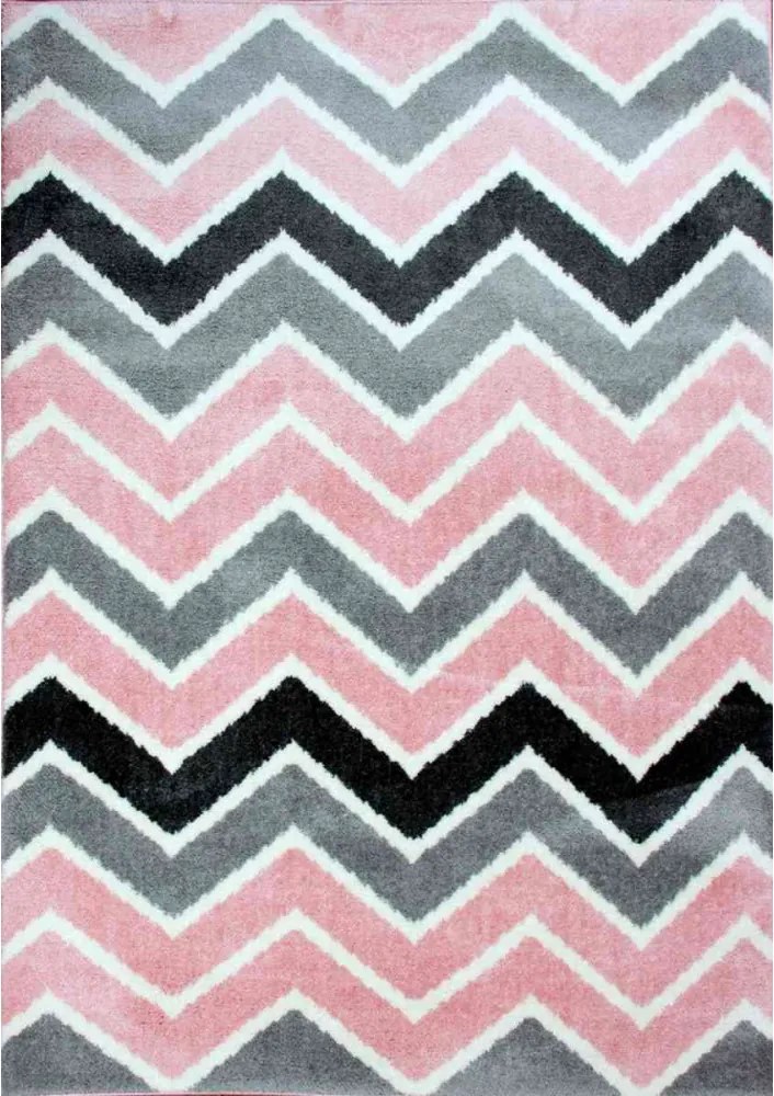 *Kusový koberec Klara ružový, Velikosti 160x220cm