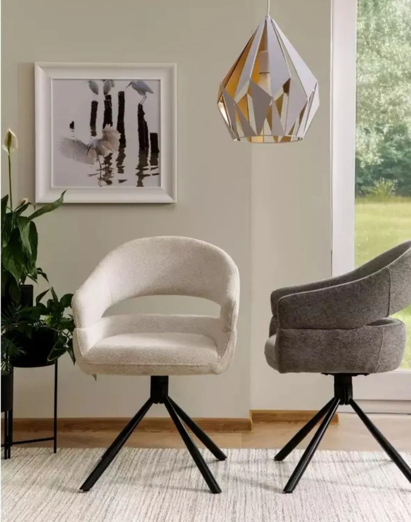 Stolička Borgo Raven béžová