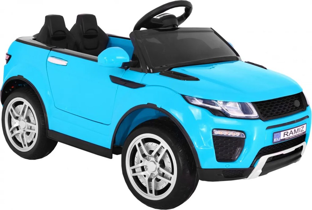 Ramiz Elektrické autíčko Rapid Racer pre deti - modré SUV + diaľkové ovládanie