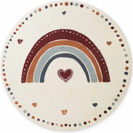 Koberec Hanse Home ADVENTURES LUVY krémový kruh