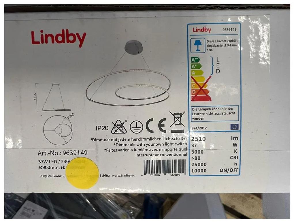 Lindby Lindby - LED Stmievateľný luster na lanku LUCY LED/37W/230V LW1080