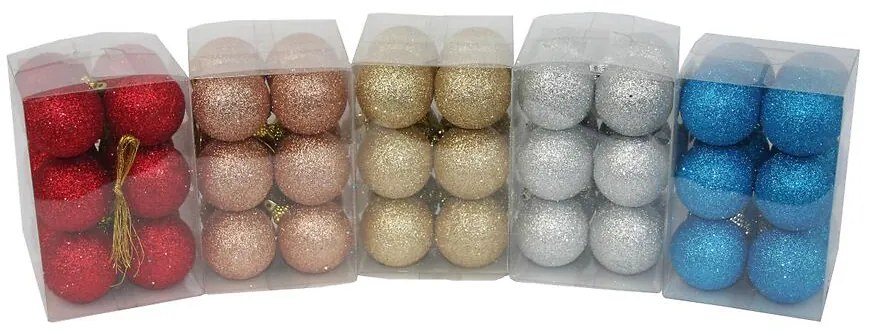 Gule 4 cm (12 ks) mix 31109