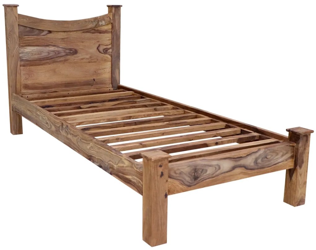 furniture-nabytek.cz - Posteľ masív 90x200 z dreva palisander