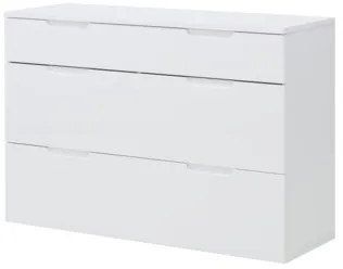 Komoda biely lesk GLOSSY