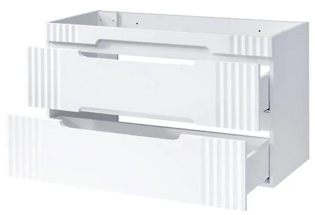 CMD Kúpeľňová skrinka FIJI WHITE 82-120-D-2S