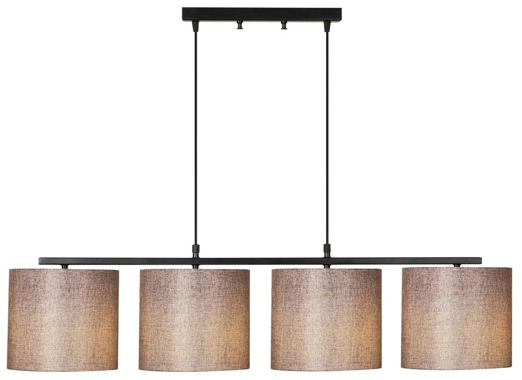 Stropní svítidlo VALIZ hnědé