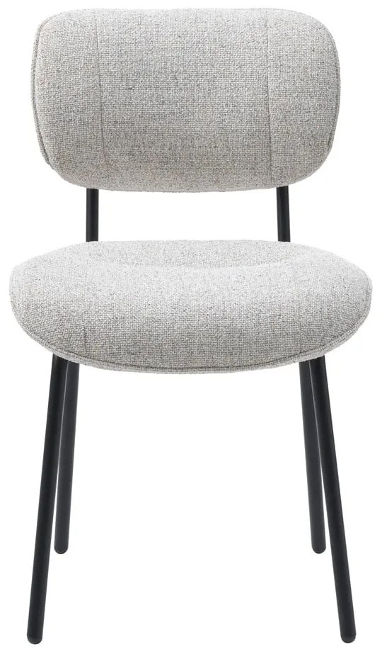 Svetlosivá jedálenská stolička Buffalo – Unique Furniture