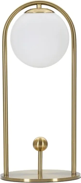 Stolná lampa Glamy Arc A 47 cm zlatá