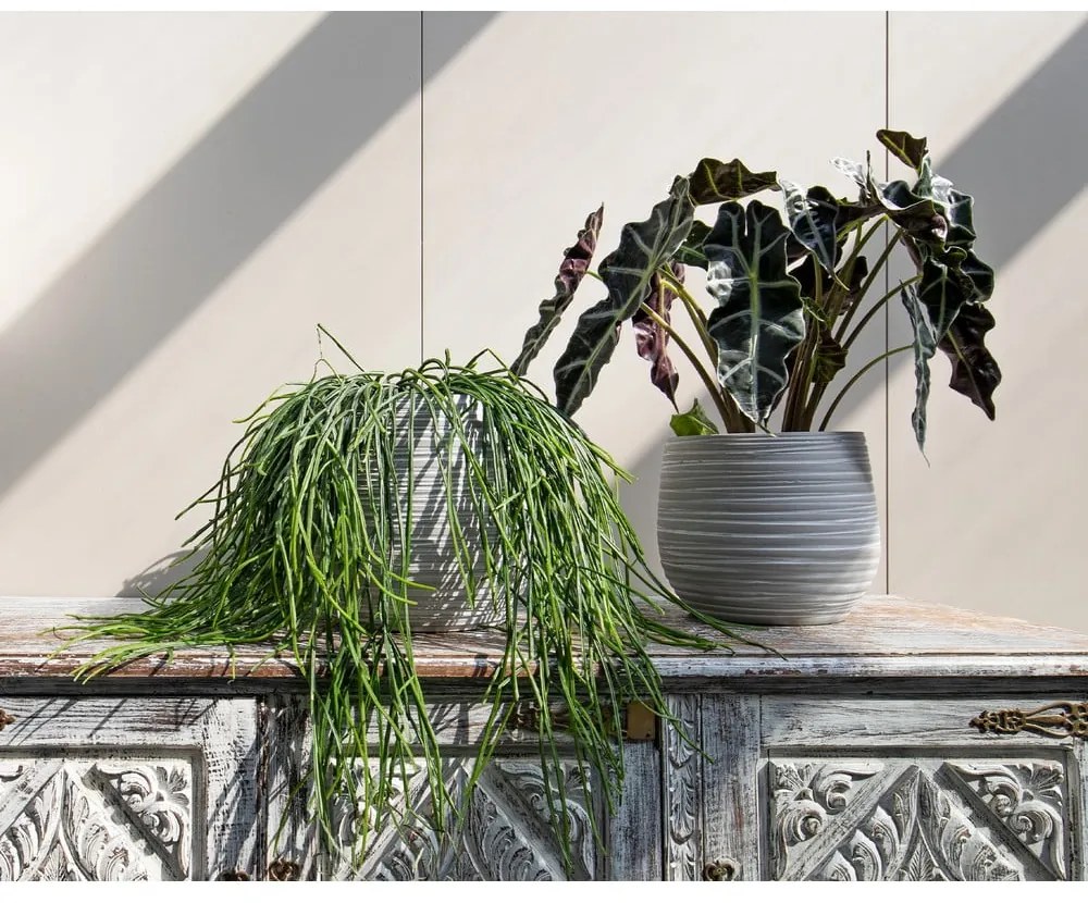 Keramický ručne vyrobený kvetináč ø 16 cm Dóris – Artevasi