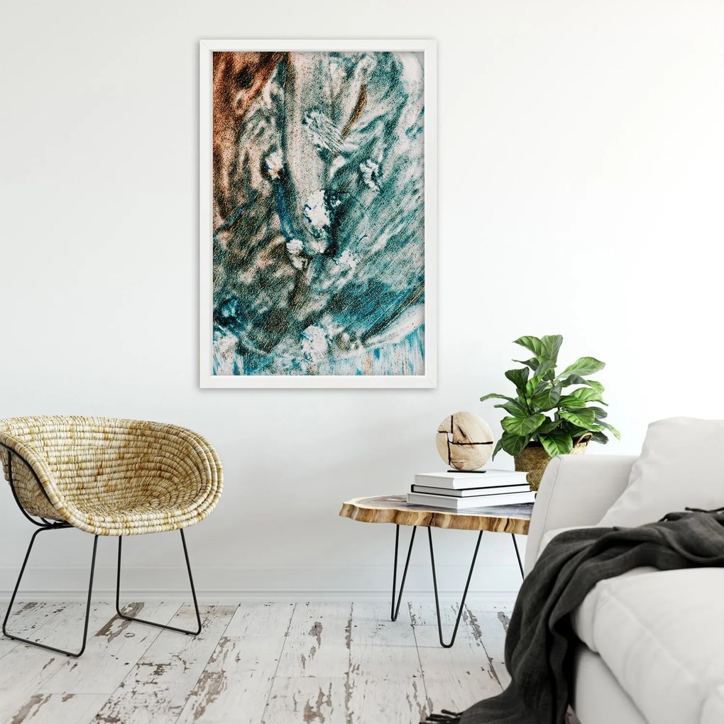 Gario Plagát Abstrakcia inšpirovaná prírodou Farba rámu: Bez rámu, Rozmery: 40 x 60 cm