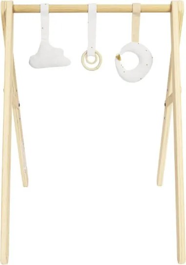 Detské hojdacie kreslo Moon 45 béžové