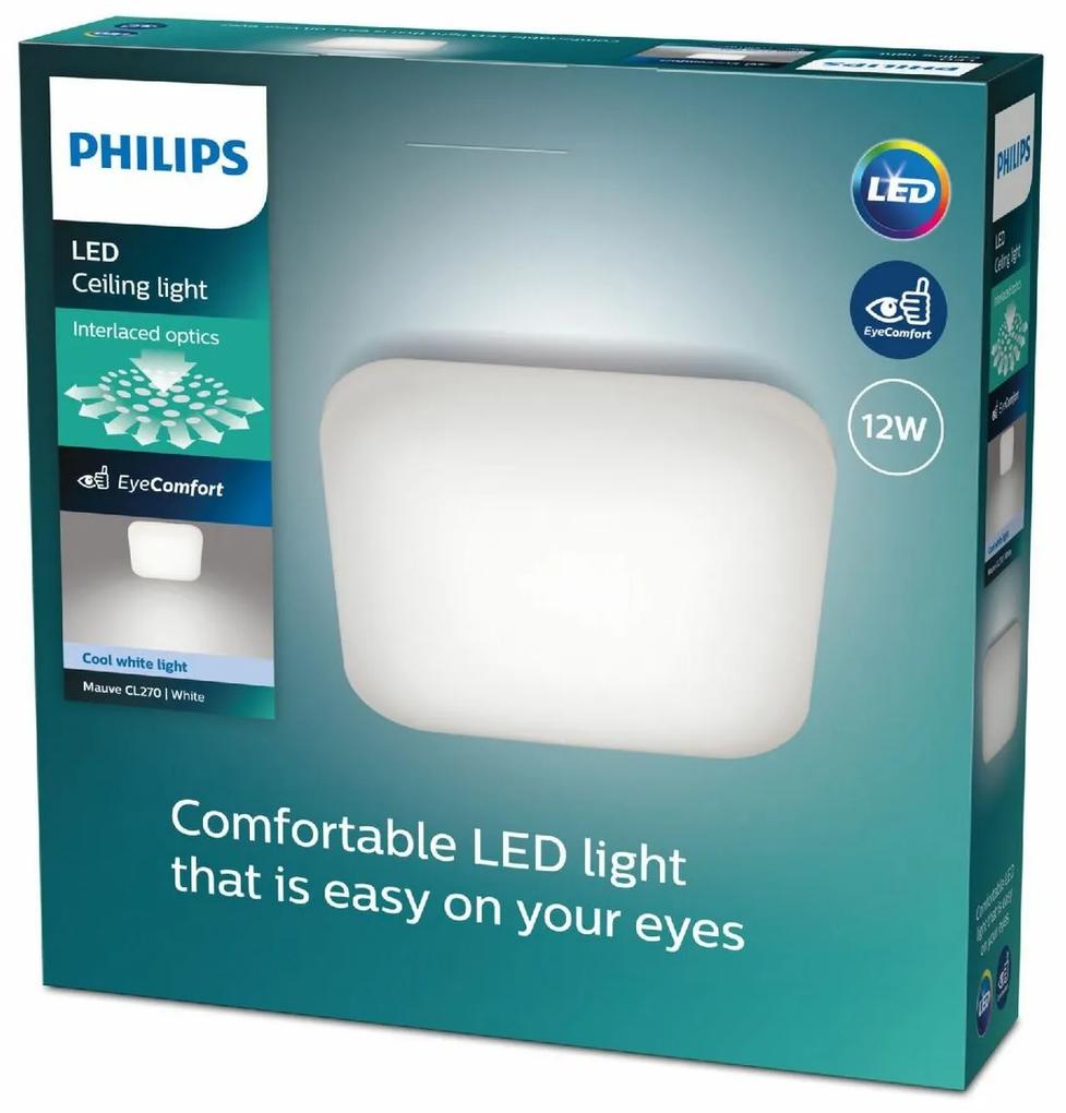 Philips 8720169195479 stropné LED svietidlo Mauve 1x 12 W 1300lm 4000K, pr. 26 cm
