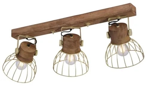 Leuchten Direkt 11488-60 - Bodové svietidlo ALAMI 3xE27/25W/230V