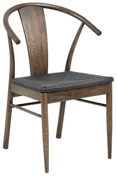Janik jedálenská stolička čierna/hnedá