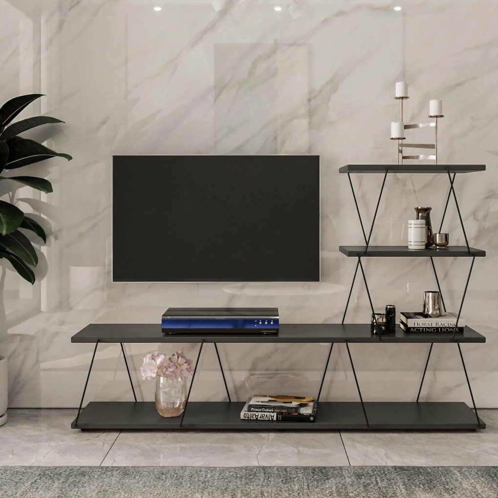 TV skrinka Ilgaz - Anthracite