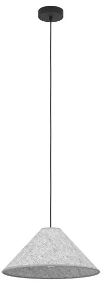 Eglo 43984 - Luster na lanku ALSAGER 1xE27/40W/230V šedá