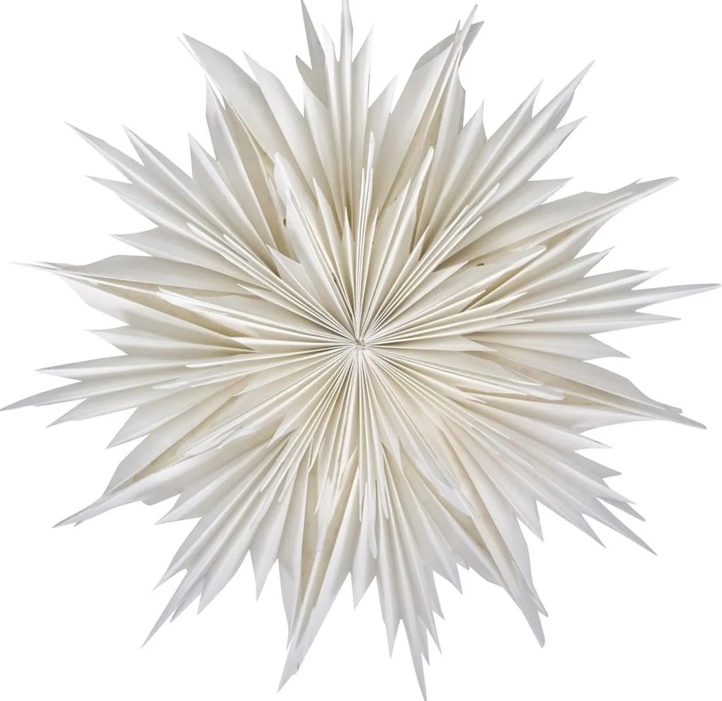 House Doctor Dekoratívna papierová hviezda Dust Off-white Ø 30 cm