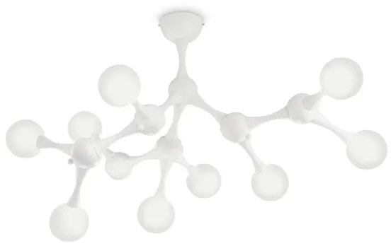 Ideal Lux - LED Prisadený luster NODINO 9xG9/3W/230V biela