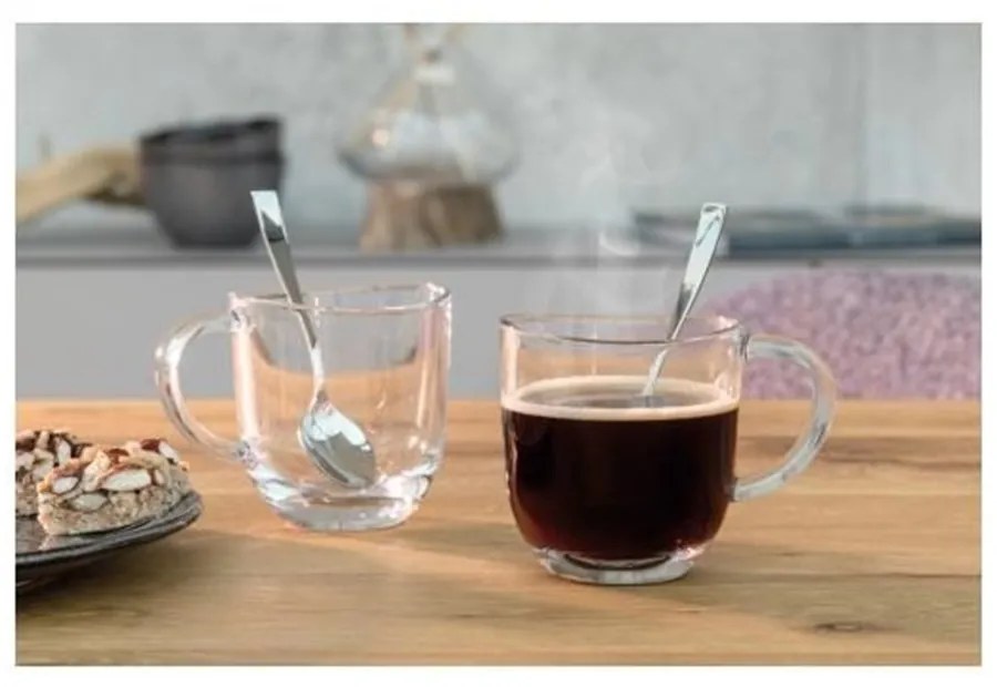 Leonardo Šálky na latte s lyžičkou 280 ml SET/2ks