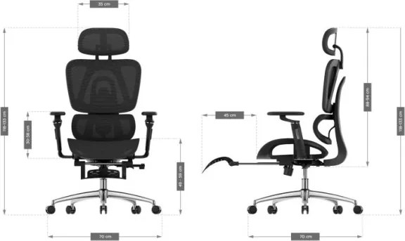 Kancelárska stolička Expert 7.9 Black