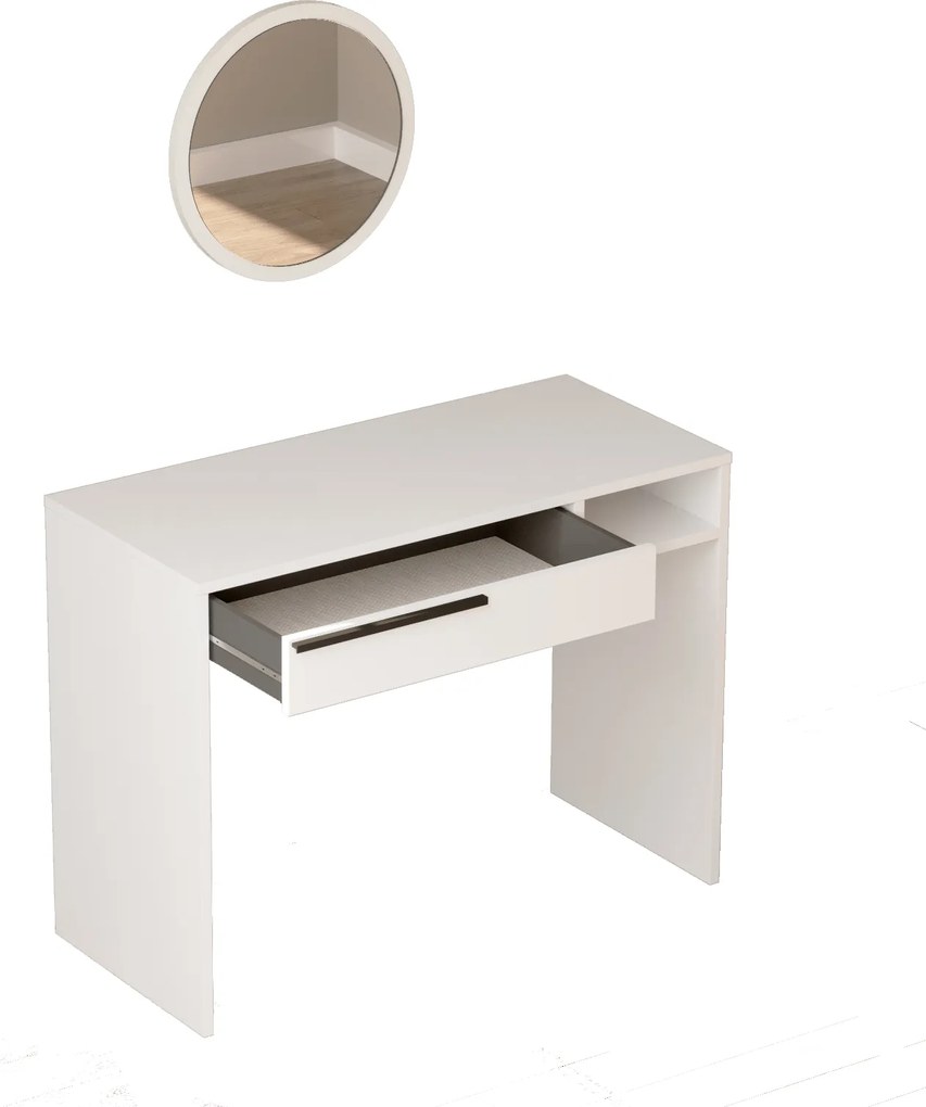 Toaletný stolík Houseland Nina biely