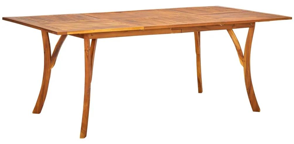Záhradný stôl 201,5x100x75 cm akáciový masív 310626
