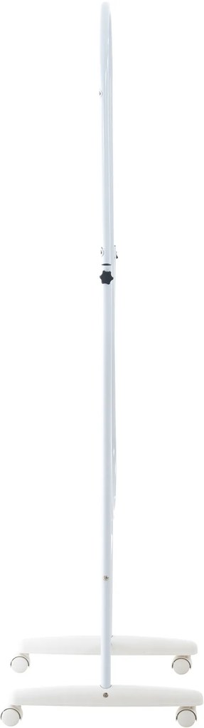 Stojace zrkadlo Nane Oval 317229 - 155x40x42 cm - Biela