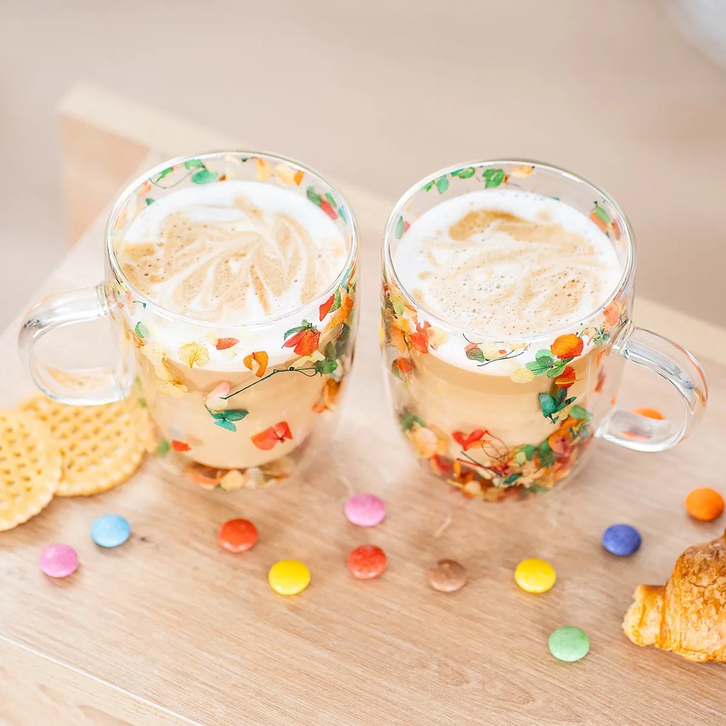 4Home Termo pohár Bloom Hot&Cool 400 ml, 2 ks