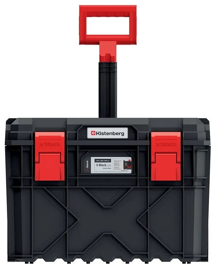 Kufor s kolieskami A, 40 cm, organizér, čierna