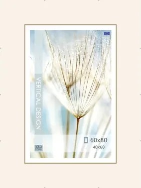 Klipový rám 60x80 cm, číry%