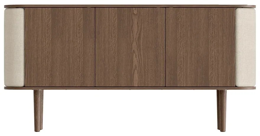 Hnedo-béžová nízka komoda v dekore duba 150x75 cm Treasures – UMAGE