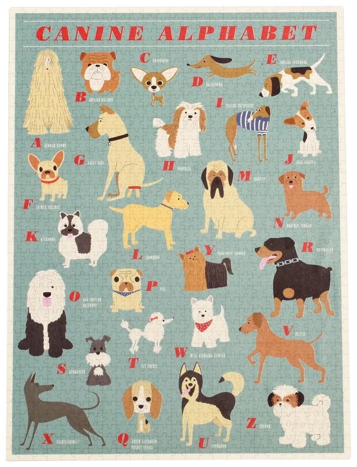 Puzzle (počet dielikov 1000) Best in Show – Rex London