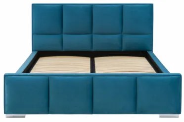 Posteľ FABRIZZIO SQUERE P 160 x 200, s roštom, s úložným priestorom