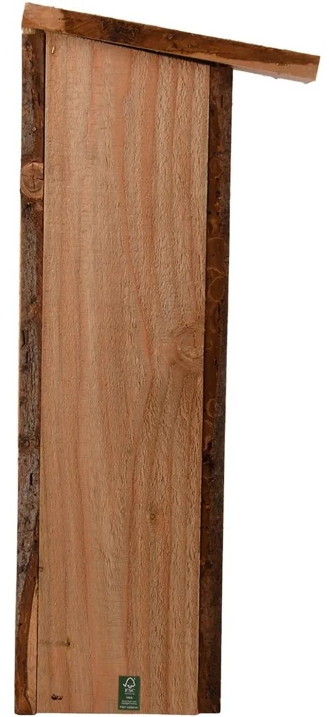 Búdka pre ďatľa Smart, 53,5x18x22 cm, drevo, hnedá