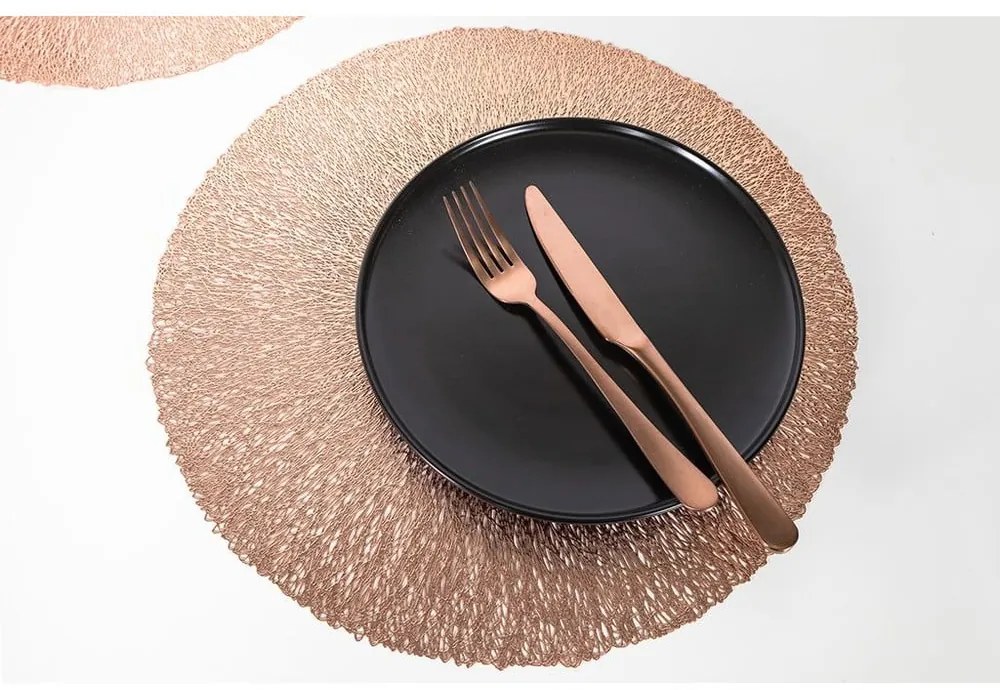 Prestieranie v ružovozlatej farbe Tiseco Home Studio, ⌀ 38 cm